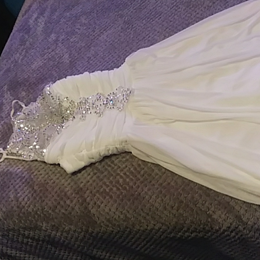 White dress